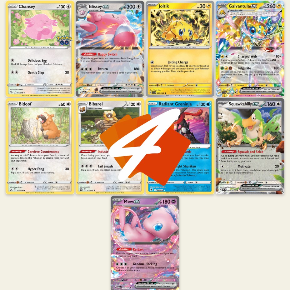 Stellar Crown's Galvantula ex with Blissey ex is a Really Weird Deck...
