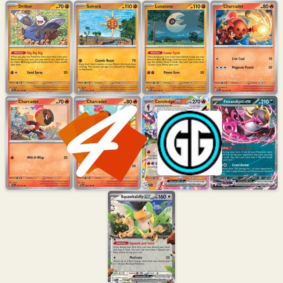 I won a 300 person tournament with Ceruledge