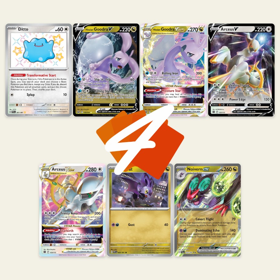 Arceus is A MENACE! Rogue/Anti Meta Deck with Goodra and Noivern! Twilight Masquerade PTCGL