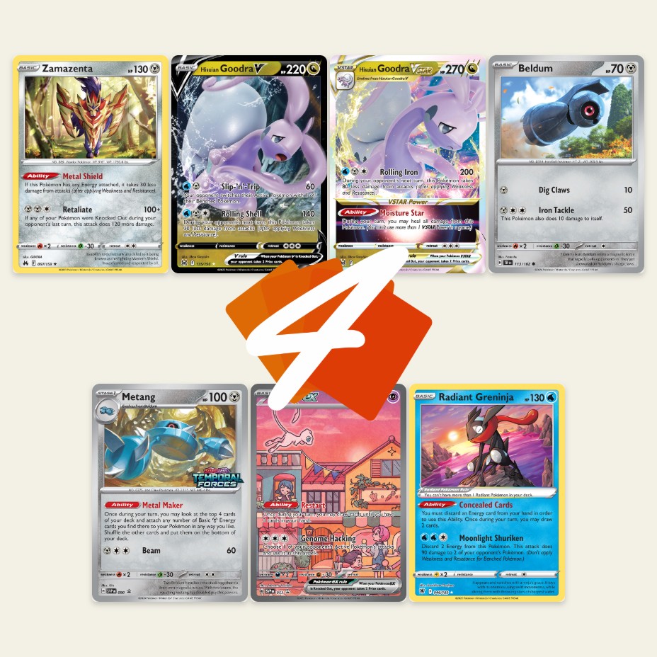 Goodra VSTAR is a GREAT Defensive Pokemon to BULK Your Way Through Games! PTCGL Twilight Masquerade