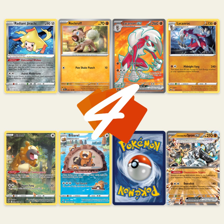 Lycanroc ex has some INSANE Defense Through It's Crazy Attack! Pokemon TCGL Twilight Masquerade