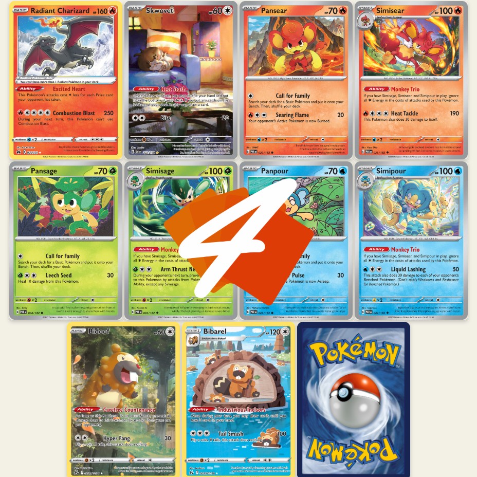 Monkey Trio is a Super WILD and FUN Single Prize Combo! Wild Wednesday Pokemon TCGL Shrouded Fable