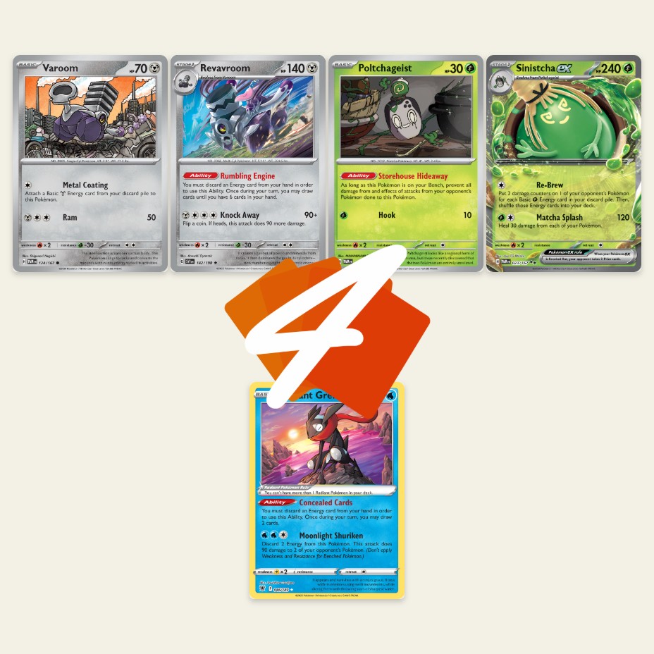 Sinistcha ex is so SLEPT ON it's INSANE! Wild Rogue List! Pokemon TCGL Stellar Crown