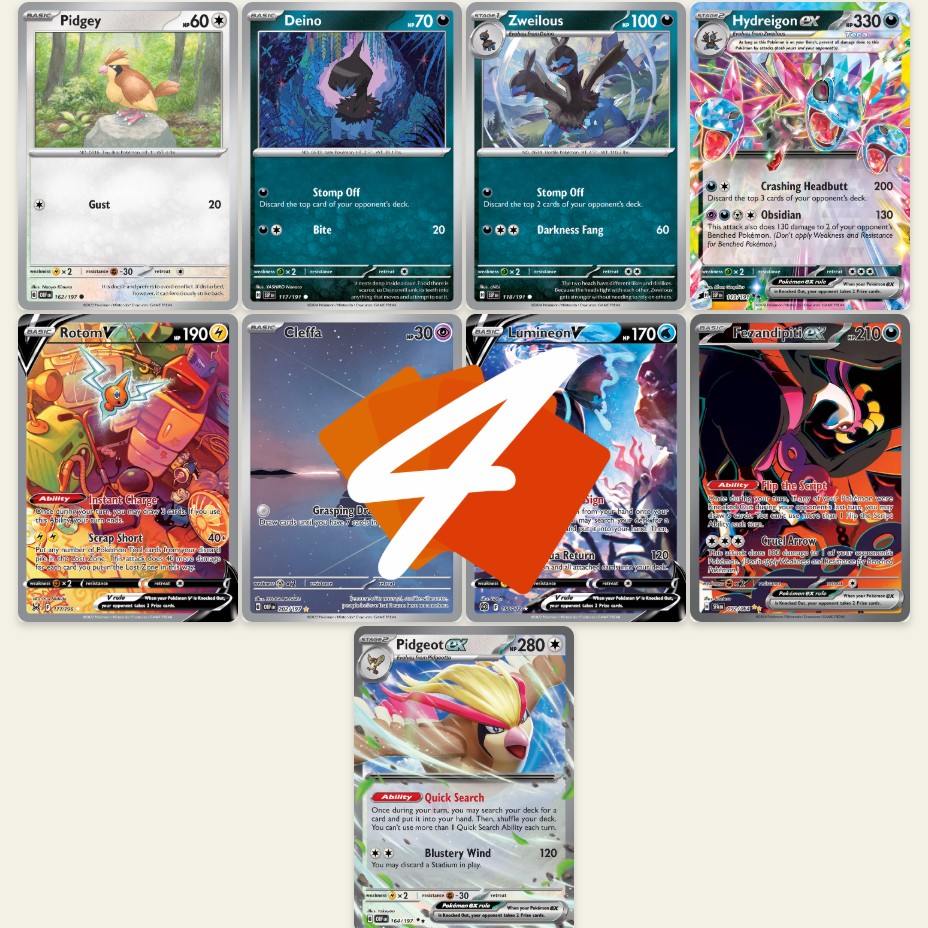 Hydreigon ex has TWO GOATED Attacks to DOMINATE the Meta! Pokemon TCGL Surging Sparks