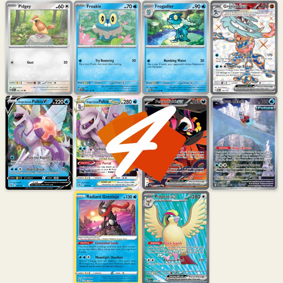 Greninja ex Is a MONSTER When Paired With Palkia and Rad Ninja! Pokemon TCGL Prismatic Evolutions