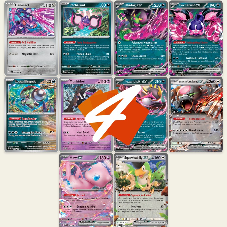 Okidogi ex is a BEAST that Takes Down A LOT of TOP Deck! Pokemon TCGL Journey Together