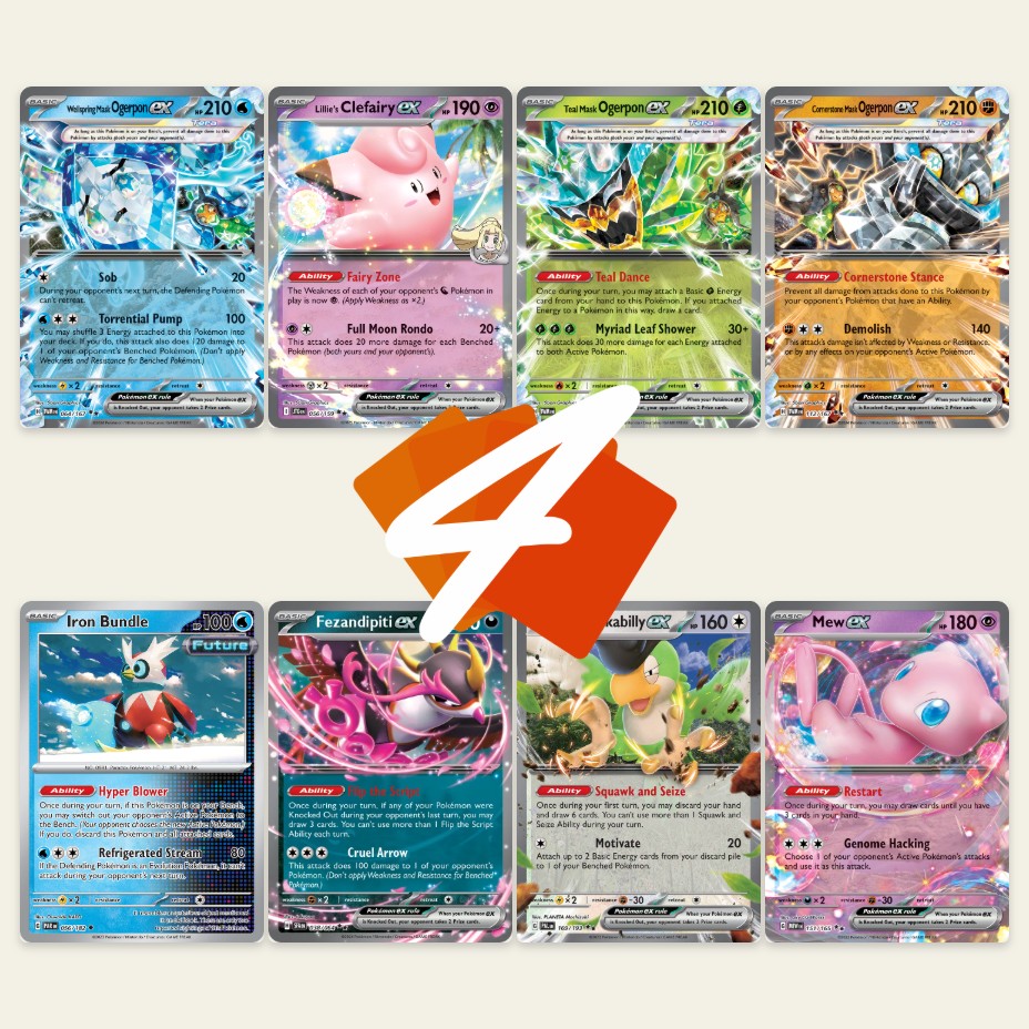 Ogerpon ex is A MENACE in This Format! And Not Just the Grass One! Pokemon TCGL Destined Rivals