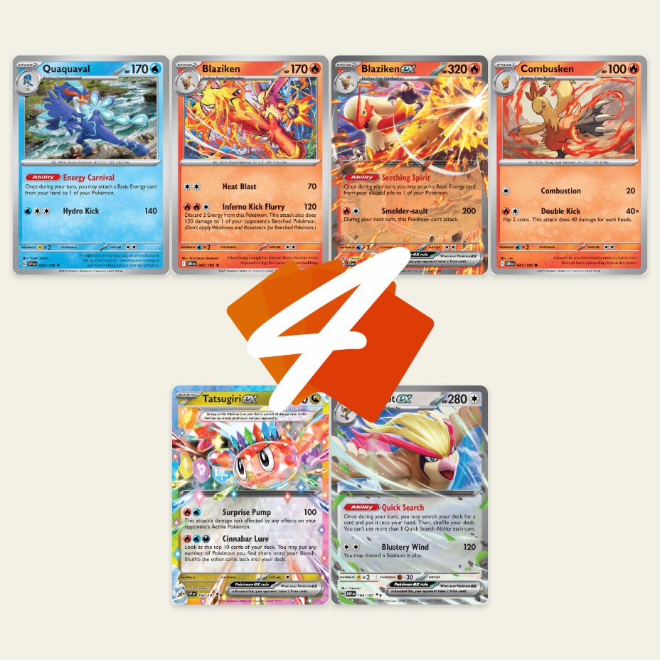 There's NO Way Blaziken's BEST Partner is Tatsugiri ex, Right??? Pokemon TCGL Destined Rivals