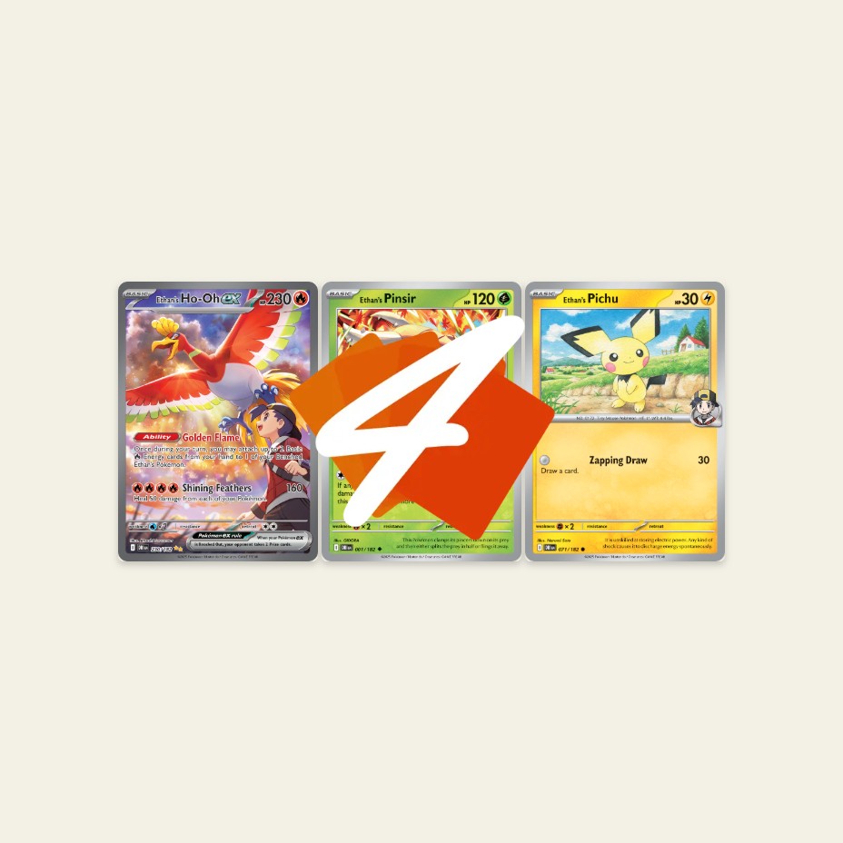 Ethan's Ho-Oh ex Might be Best with it's Other Friend Ethan's Pinsir! Pokemon TCGL Destined Rivals