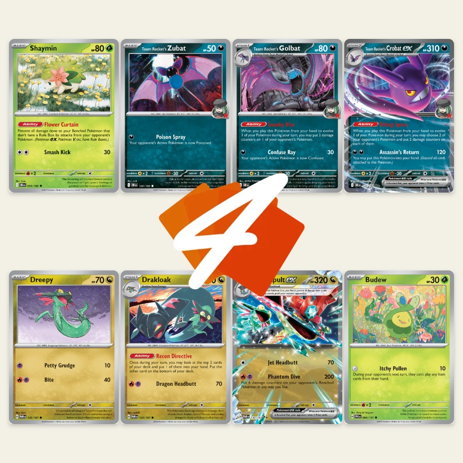 Dragapult ex can DESTROY the Bench Even MORE With Crobat ex! Pokemon TCGL Destined Rivals
