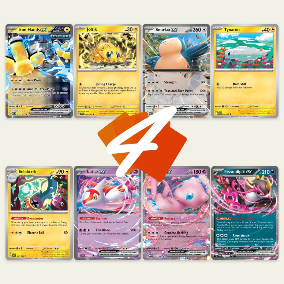 Snorlax ex was kinda cooking on this one