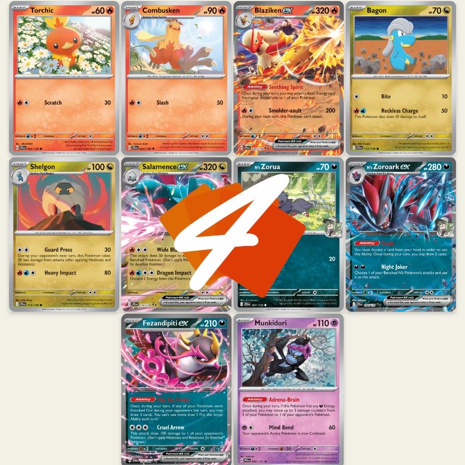 Blaziken ex Is The Perfect Partner For Salamence ex!