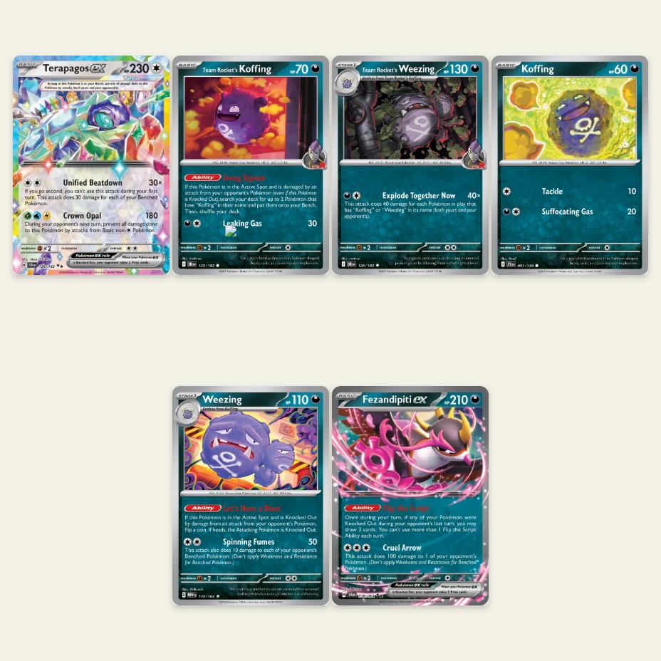 This Rocket's Weezing Deck Plays 14 Weezing & Koffing!