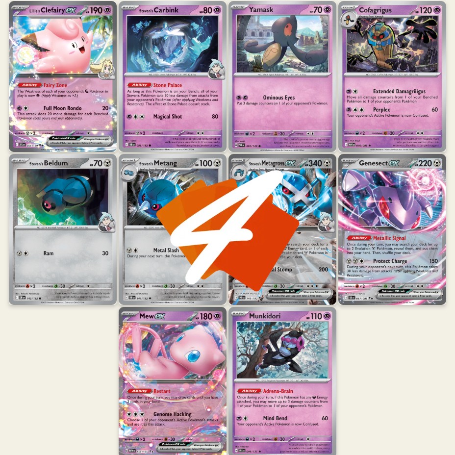 Genesect ex BREAKS Steven's Metagross ex!