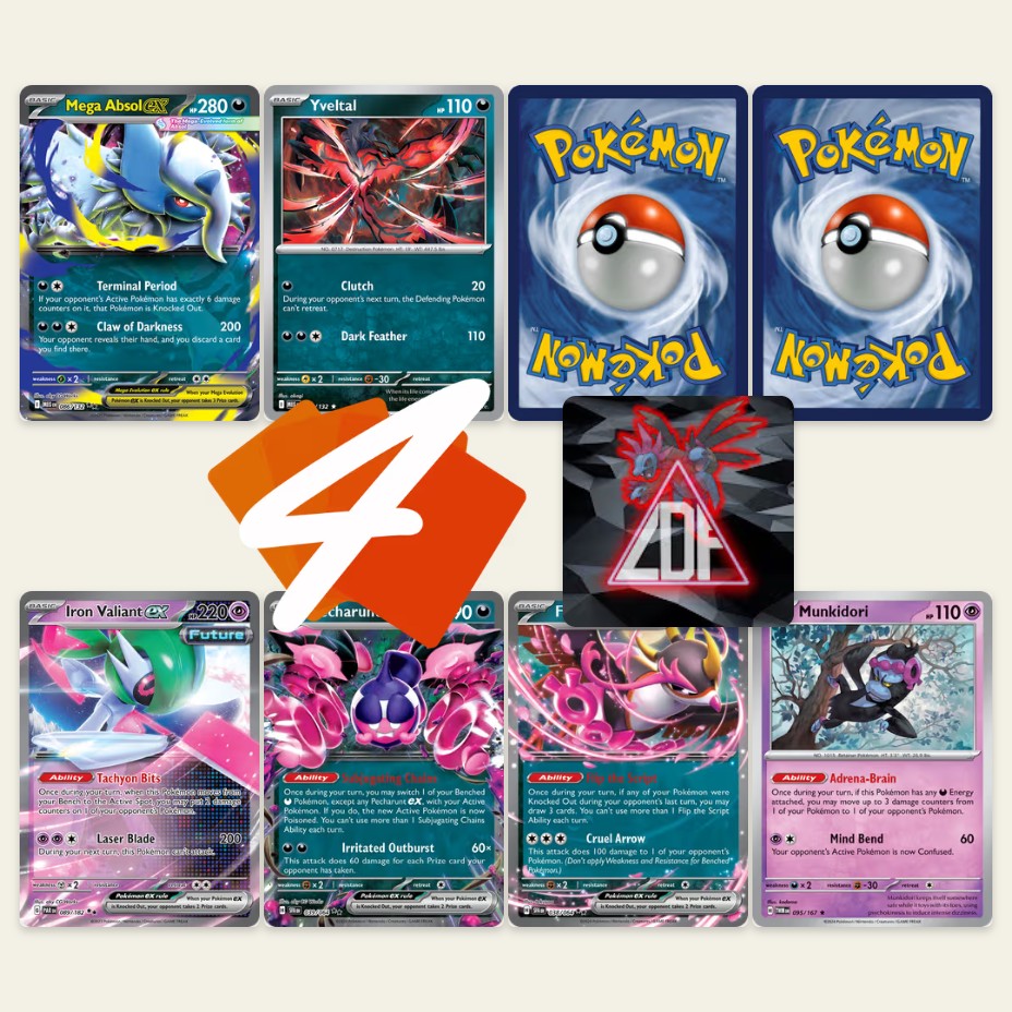 Instant Knockout Mega Absol ex Iron Valiant Combo! 