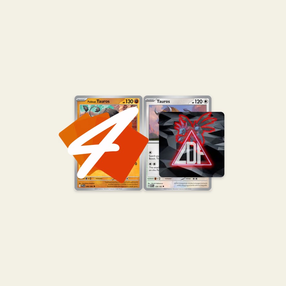 New Paldean Tauros ex Can DONK The Opponent!