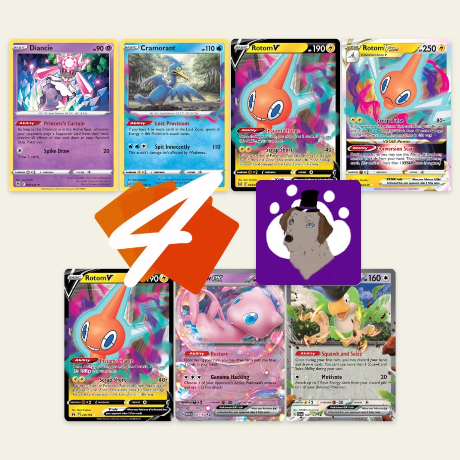 Rotom VSTAR Deck Showcase and Battles -Twilight Masquerade - PTCGL