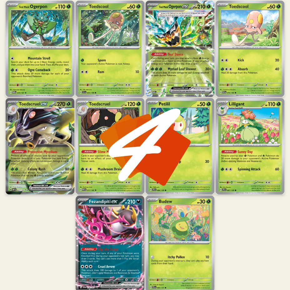 Meta Decklist Creations! Charizard EX, Okidogi EX, Toedscruel EX and Zoroark EX!