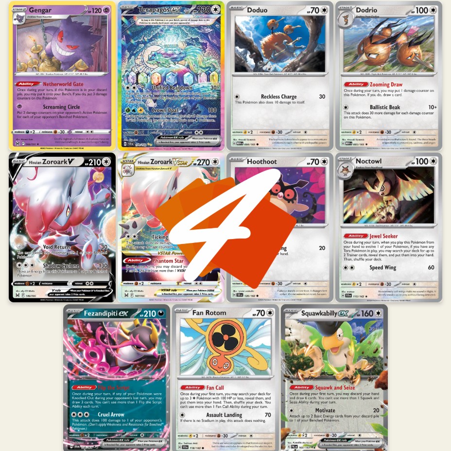 Hisui-ZOROARK VSTAR wird durch TERAPAGOSS richtig NICE! Pokémon Deckliste Analyse Edmm [037]