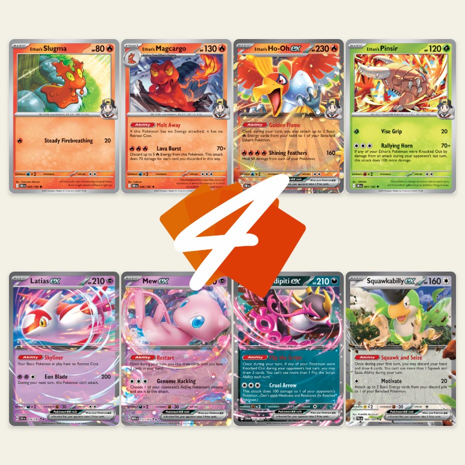 One-Shot-Monster: Ho-Oh ex bringt Magcargo auf 350 Schaden!
