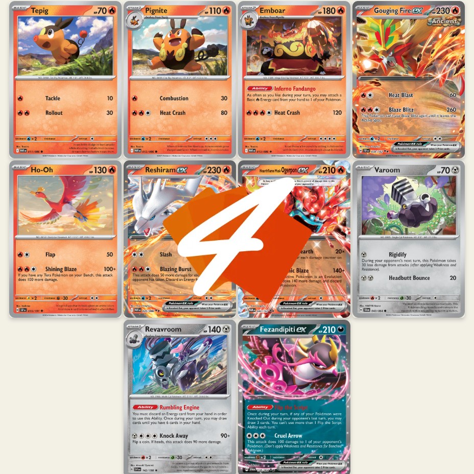 Was macht DIESES Feuer-Pokémon im Flambirex-Deck?!