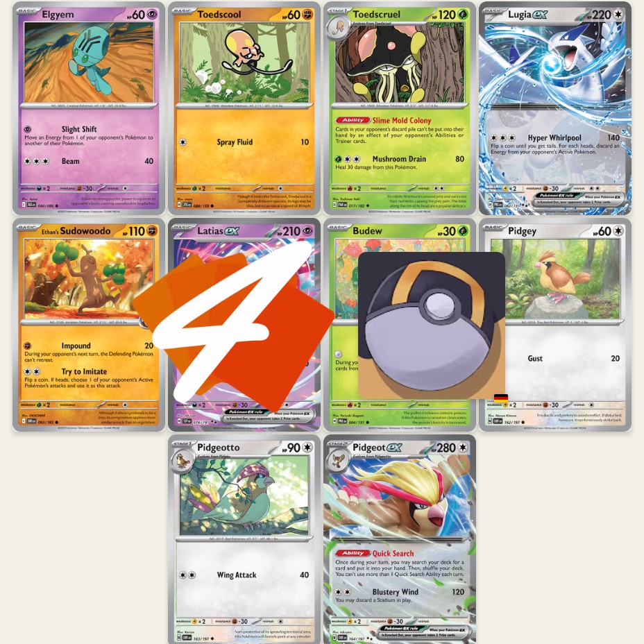 Lugia EX nimmt dir ALLE Energie – keine Chance!