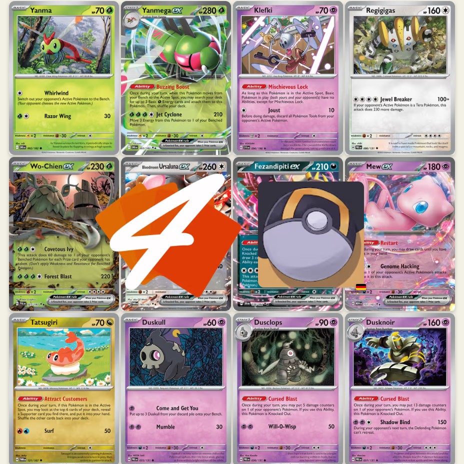 Yanmega EX ist ZURÜCK – mit Chongjian EX richtig böse!