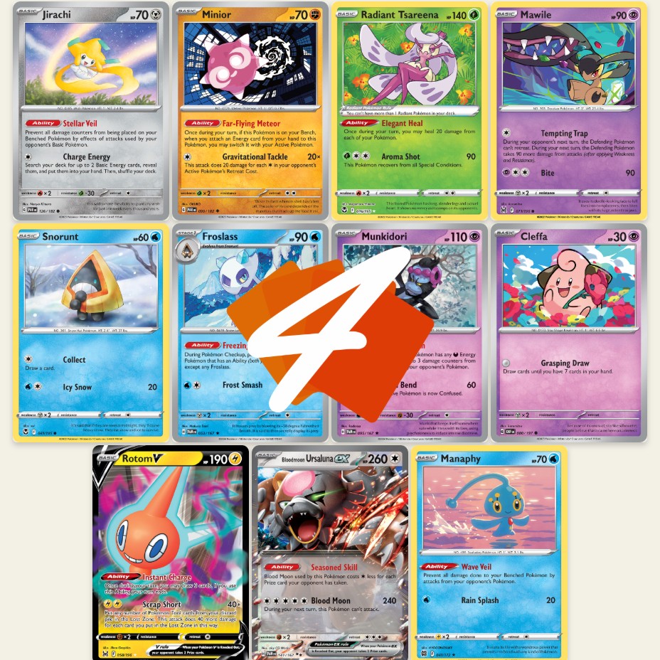 Froslass Munkidori Spread Stall Deck From Twilight Masquerade (Pokemon TCG)