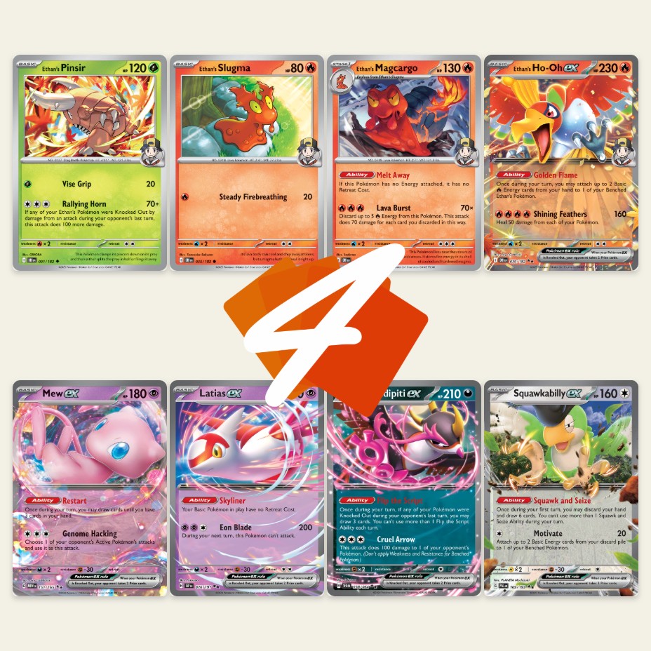1st Place Ethan's Ho-oh ex Magcargo Deck Is AMAZING! Destined Rivals (Pokemon TCG)