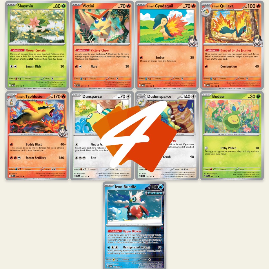 1st Place Ethan's Typhlosion Deck - Best 1 Prize Decklist Destined Rivals (Pokemon TCG)