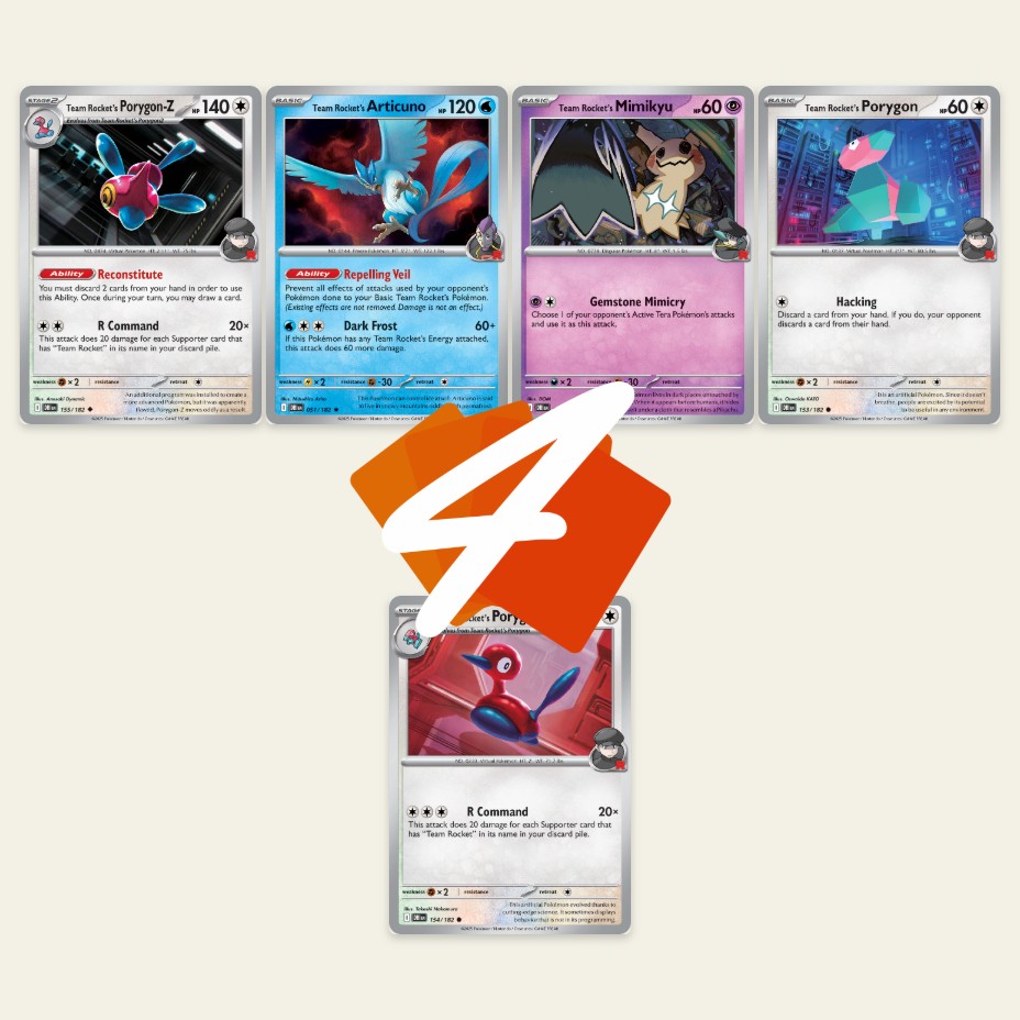 Team Rocket's Porygon-Z Deck Hits For 340 Damage! Destined Rivals (Pokemon TCG)