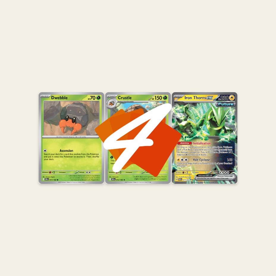 5th Place Crustle Iron Thorns ex Deck Wins EASILY! Destined Rivals (Pokemon TCG)