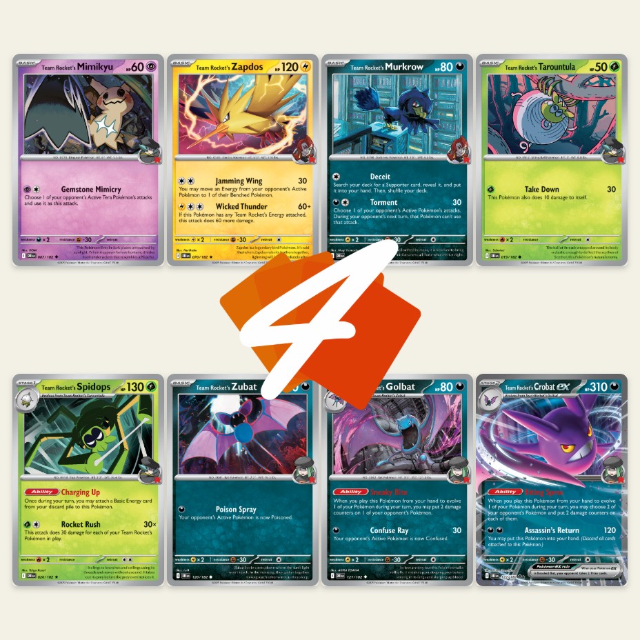 Team Rocket's Crobat ex Spidops Deck Is Better Than You Think! (Pokemon TCG)