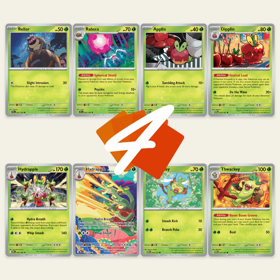 Hydrapple Dipplin Festival Lead Deck - Got Day 2 at NAIC!? (Pokemon TCG)