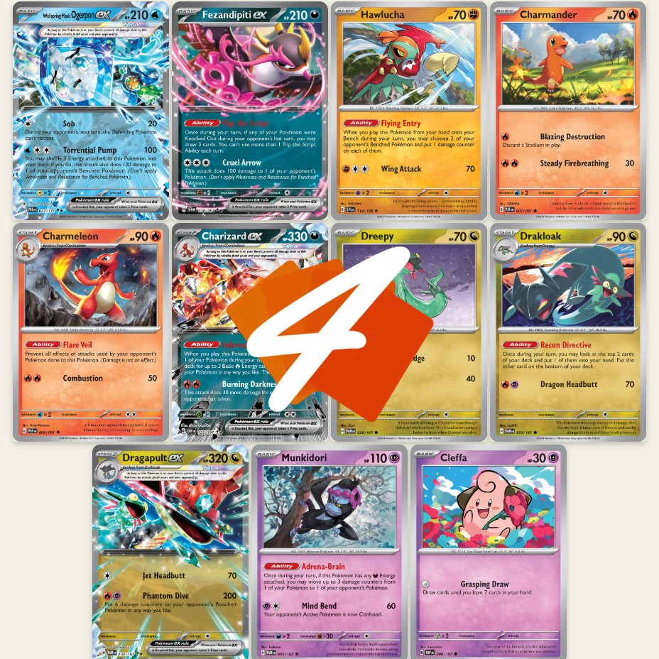 Charizard ex Dragapult ex Deck Profile - Decklist For Worlds 2025 (Pokemon TCG)