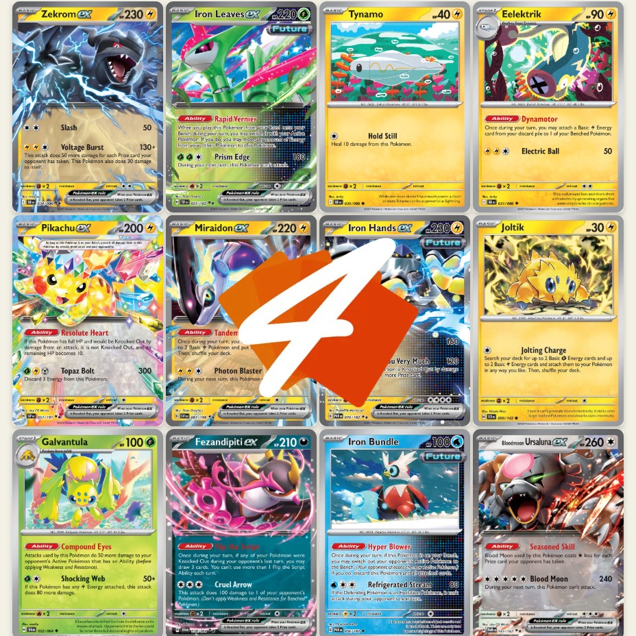 1st Place Joltik Box Deck WIth Zekrom ex And Eelektrik (Pokemon TCG)