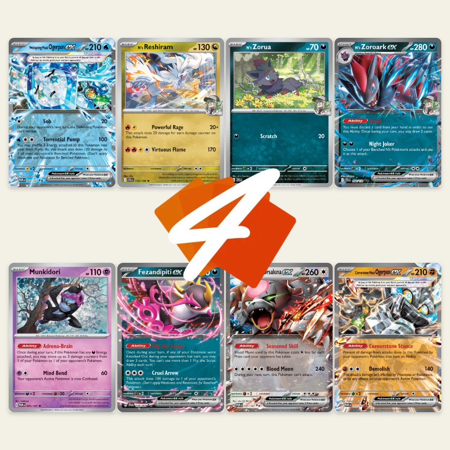 Top 8 N's Zoroark ex Deck With Cornerstone Ogerpon ex Is Amazing! (Pokemon TCG)