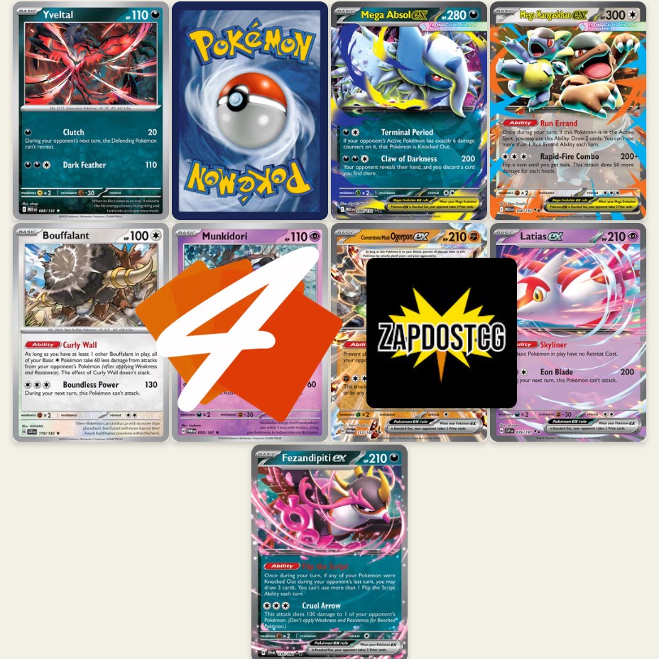 BUSTED Mega Kangaskhan ex / Mega Absol ex Deck - Mega Evolution Decklist! (Pokemon TCG)